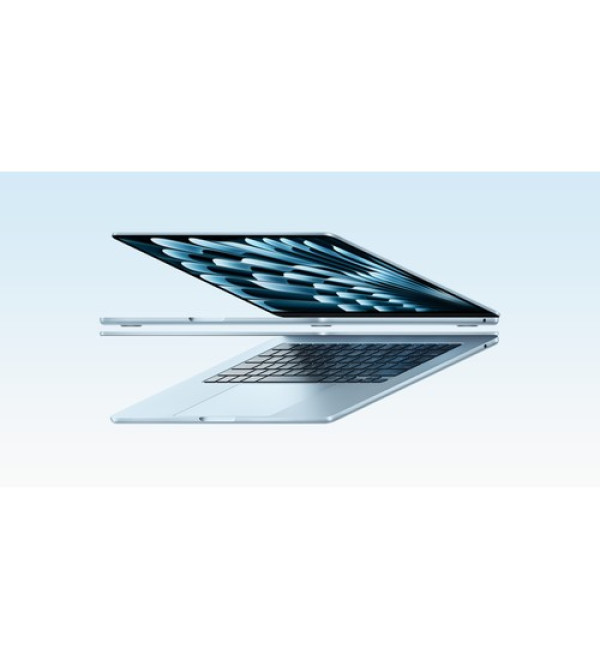 Apple MacBook Air Apple M M4 Laptop 38.9 cm (15.3") 16 GB 256 GB SSD Wi-Fi 6E (802.11ax) macOS Sequoia Silver
