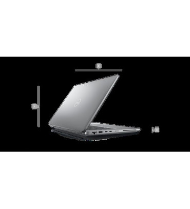 DELL Latitude 5450 Intel Core Ultra 5 135U Laptop 35.6 cm (14") Full HD 16 GB DDR5-SDRAM 512 GB SSD Wi-Fi 6E (802.11ax) Windows 11 Pro Grey