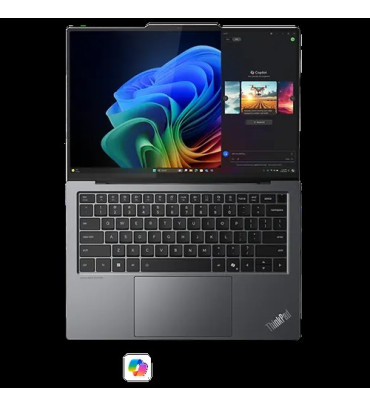 Lenovo ThinkPad X9-14 Gen 1 Copilot+ PC Intel Core Ultra 7 258V Laptop 35.6 cm (14") WUXGA 32 GB LPDDR5x-SDRAM 512 GB SSD Wi-Fi 7 (802.11be) Windows 11 Pro English Grey