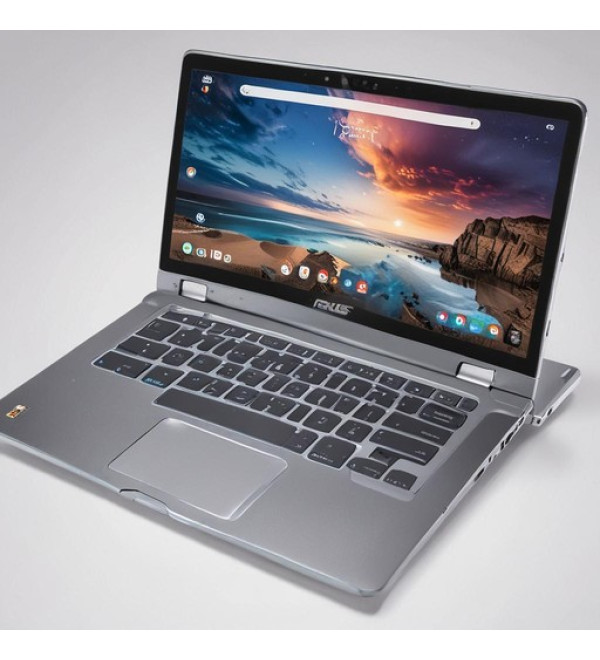 ASUS Chromebook Plus Enterprise CB34 CB3402CBA-MW0300 Intel® Core™ i5 i5-1235U 35.6 cm (14") Touchscreen Full HD 8 GB LPDDR5-SDRAM 256 GB UFS Wi-Fi 6 (802.11ax) ChromeOS Grey