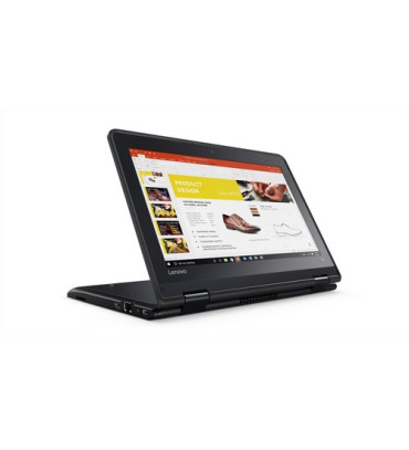 A2C Lenovo ThinkPad Yoga 11e Intel® Celeron® N N4100 Laptop 29.5 cm (11.6") Touchscreen HD 8 GB DDR4-SDRAM 128 GB SSD Wi-Fi 5 (802.11ac) Windows 11 Pro Black