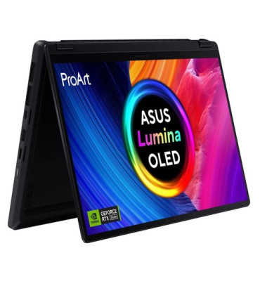 ASUS ProArt PX13 HN7306WV-LX012W AMD Ryzen AI 9 HX 370 Hybrid (2-in-1) 33.8 cm (13.3") Touchscreen 3K 24 GB LPDDR5x-SDRAM 1 TB SSD NVIDIA GeForce RTX 4060 Wi-Fi 7 (802.11be) Windows 11 Home Black