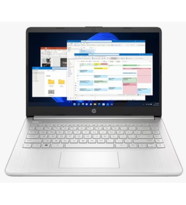 HP Laptop 14s-dq5014na Intel® Core™ i7 i7-1255U 35.6 cm (14") Full HD 8 GB DDR4-SDRAM 512 GB SSD Wi-Fi 5 (802.11ac) Windows 11 Home Silver