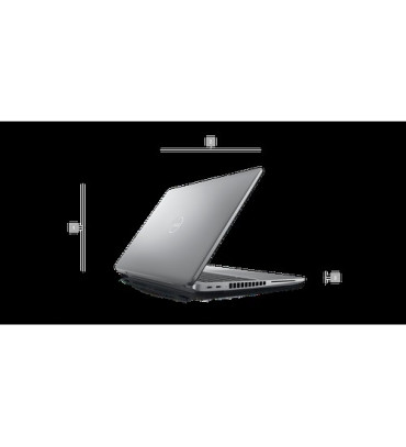 DELL Latitude 5550 Intel Core Ultra 7 165U Laptop 39.6 cm (15.6") Full HD 32 GB DDR5-SDRAM 512 GB SSD Wi-Fi 6E (802.11ax) Windows 11 Pro UK English Grey