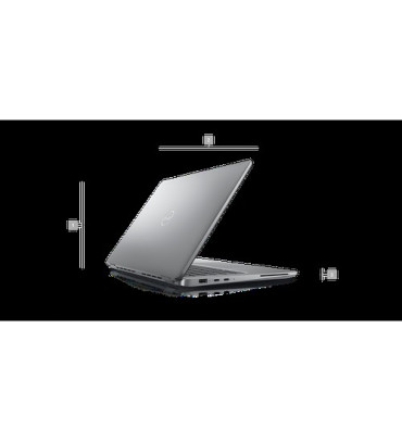 DELL Latitude 5350 Intel Core Ultra 5 135U Laptop 33 cm (13") Full HD 16 GB LPDDR5x-SDRAM 512 GB SSD Wi-Fi 6E (802.11ax) Windows 11 Pro UK English Grey
