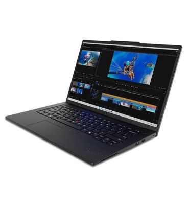 Lenovo ThinkPad P14s Gen 5 (Intel) Intel Core Ultra 7 155H Laptop 36.8 cm (14.5") WUXGA 16 GB DDR5-SDRAM 512 GB SSD NVIDIA RTX 500 Ada Wi-Fi 6E (802.11ax) Windows 11 Pro UK English Black