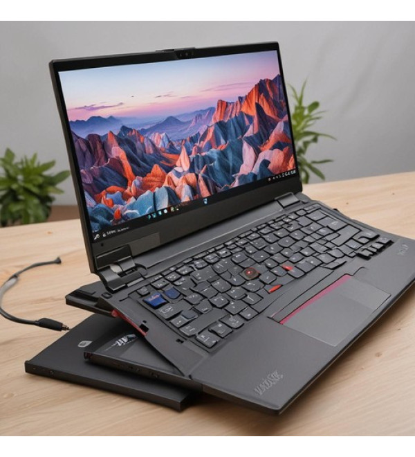 Lenovo ThinkPad X13 2-in-1 Gen 5 Intel Core Ultra 7 155U Hybrid (2-in-1) 33.8 cm (13.3") Touchscreen WUXGA 16 GB LPDDR5x-SDRAM 512 GB SSD Wi-Fi 6E (802.11ax) Windows 11 Pro UK English Black