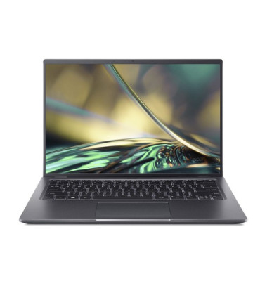Acer Swift X SFX14-51G 14 inch Laptop - (Intel Core i5-1240P, 8GB, 512GB SSD, NVIDIA GeForce RTX 3050, Quad HD Display, Windows 11, Iron)