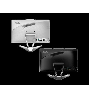 MSI Pro AP222T 13M Intel Pentium Gold G7400 All in One PC, (4GB RAM, 128GB SSD, Windows 11PRO), 21.5 Inch 10-point touch Screen/UHD Graphics/Type-C/COM Port/Dual LAN/HDMI/WiFi 5/BT 5.1/VESA/SD Card Reader