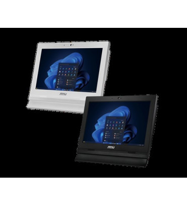 MSI Pro AP162T ADL Intel N100 All in One PC, (4GB RAM, 128GB SSD, Windows 11PRO), 15.6 Inch Single-Resistive touch Screen/UHD Graphics/Dual COM Port/LPT Port/Dual LAN/VGA/WiFi 5/BT 5.1/VESA/SD Card Reader