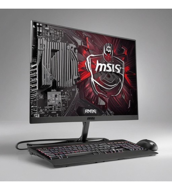 MSI Pro AP272P 14M Intel Core i5 14400 All in One PC, (16GB RAM, 512GB SSD, Windows 11PRO), 27 Inch IPS Screen/UHD Graphics/Type-C/USB/LAN/HDMI/DP/WiFi 6E/BT 5.3/VESA