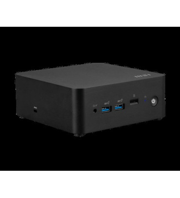 MSI Cubi NUC 1M Intel Core 3 100U Desktop PC, NUC, SFF, Mini Computer, HTPC, (8GB RAM, 512GB Storage, Windows 11 PRO), Intel Graphics/DDR5/Dual ThunderBolt 4/Dual HDMI/Dual LAN/WiFi 6E/BT 5.3/VESA