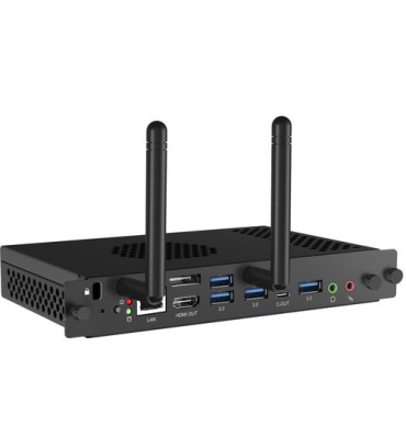 iiyama OPC51204BC-1 PC/workstation Intel® Core™ i5 i5-12450H 8 GB DDR4-SDRAM 256 GB SSD Windows 11 IoT Enterprise Mini PC Black