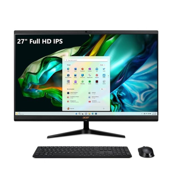 Acer Aspire C27-1800 All-in-One desktop - Intel Core i5, 8GB, 512GB SSD, 27″ Full HD display, Windows 11