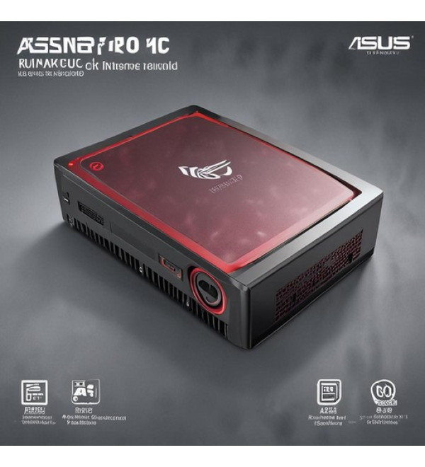 ASUS ROG NUC RNUC14SRKU9189A3I Intel Core Ultra 9 185H 32 GB DDR5-SDRAM 1 TB SSD NVIDIA GeForce RTX 4070 Mini PC Black