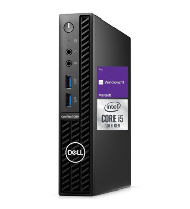 DELL OptiPlex 3000 2 GHz Windows 10 IoT Enterprise 1.1 kg Black N6005