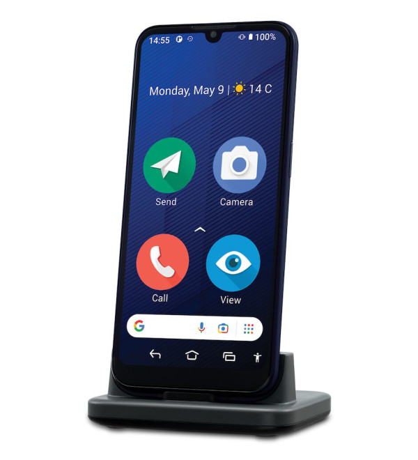 Doro 8200 15.5 cm (6.1") Android 12 4G USB Type-C 4 GB 64 GB 3000 mAh Black