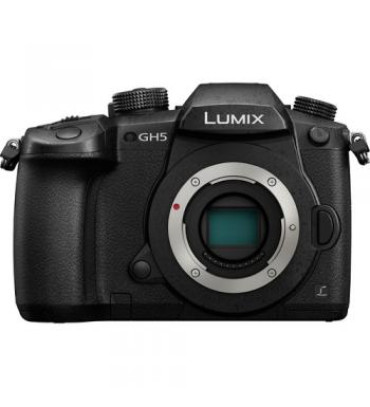 Panasonic Lumix DC-GH5 Mirrorless Micro Four Thirds Digital Camera with 25mm/F1.7 Lens Starter Bundle