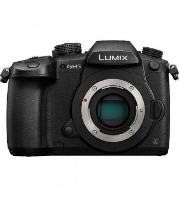 Panasonic Lumix DC-GH5 Mirrorless Micro Four Thirds Digital Camera with 25mm/F1.7 Lens Starter Bundle