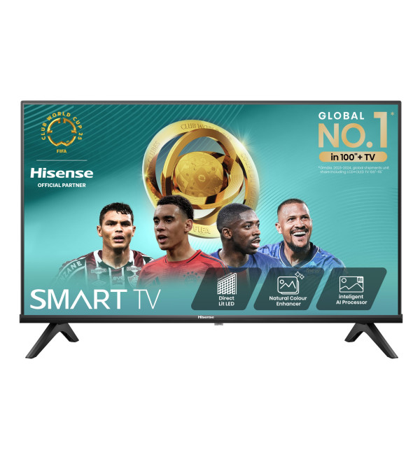 Hisense 32A4NTUK TV 81.3 cm (32") HD Smart TV Wi-Fi Black 200 cd/m²