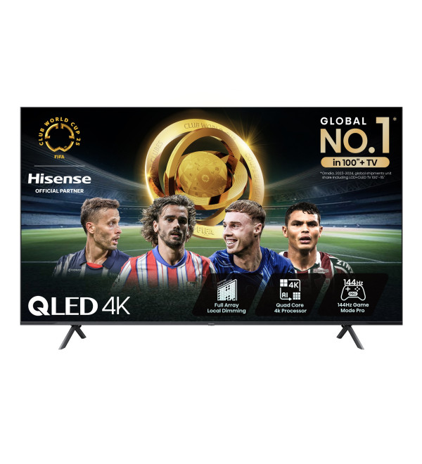 Hisense 85E7NQTUK PRO TV 2.16 m (85") 4K Ultra HD Smart TV Wi-Fi Grey 400 cd/m²