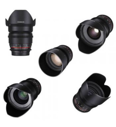 Rokinon 16, 24, 35, 50, 85mm Cine DS Lens Kit for Sony E-Mount