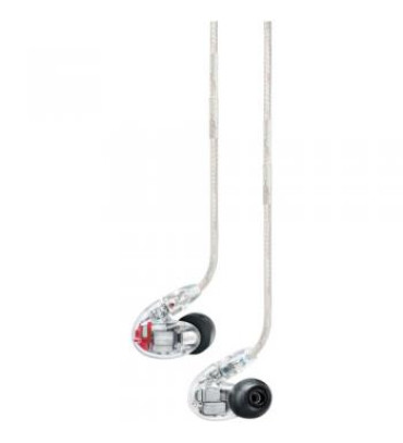 Shure SE846 Sound-Isolating Earphones with Bluetooth and Wired Accessory Cables (Clear)