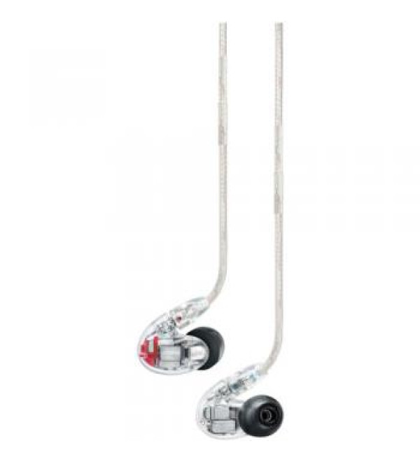 Shure SE846 Sound-Isolating Earphones with Bluetooth and Wired Accessory Cables (Clear)
