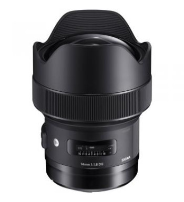 Sigma 14mm f/1.8 DG HSM Art Lens for Nikon F