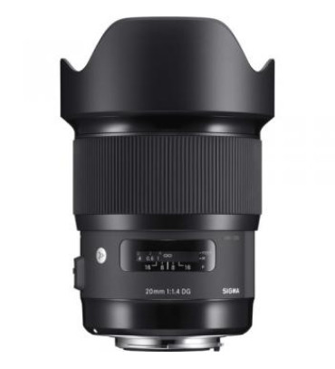 Sigma 20mm f/1.4 DG HSM Art Lens for Nikon F