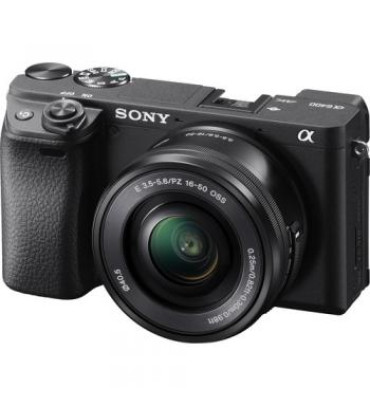 Sony Alpha a6400 Mirrorless Digital Camera with 16-50mm Lens