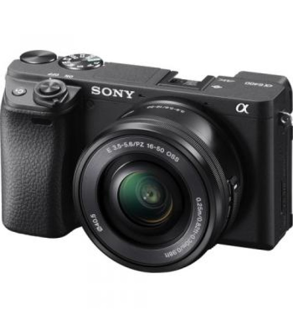 Sony Alpha a6400 Mirrorless Digital Camera with 16-50mm Lens
