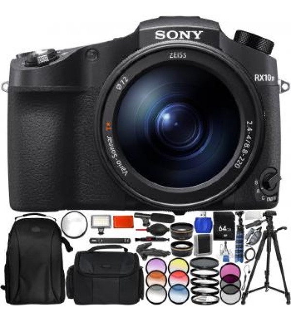 Sony Cyber-shot DSC-RX10 IV Digital Camera - Pro Bundle