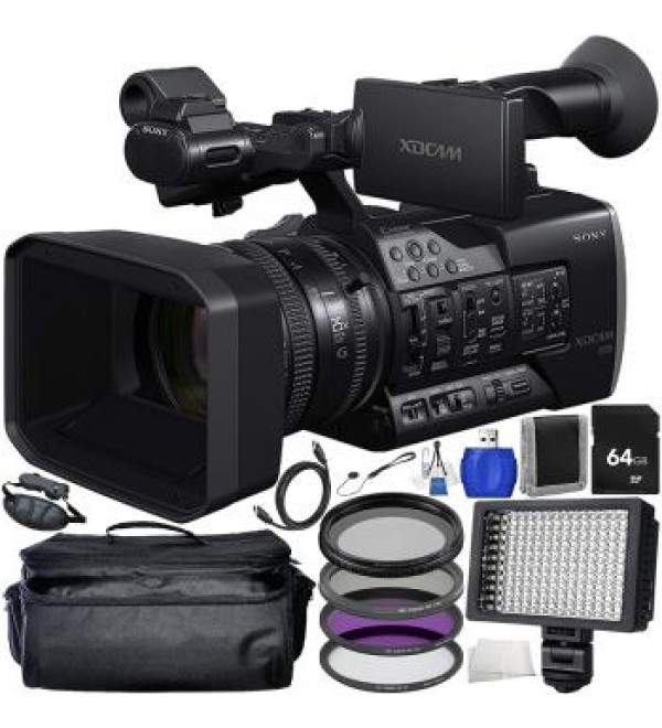Sony PXW-X160 Full HD XDCAM Handheld Camcorder Starter Bundle