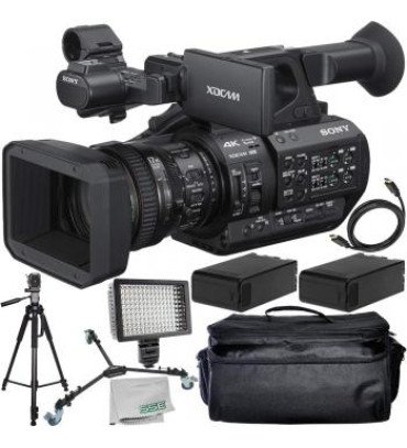 Sony PXW-Z280 4K 3-CMOS 1/2" Sensor XDCAM Camcorder Accessory Bundle