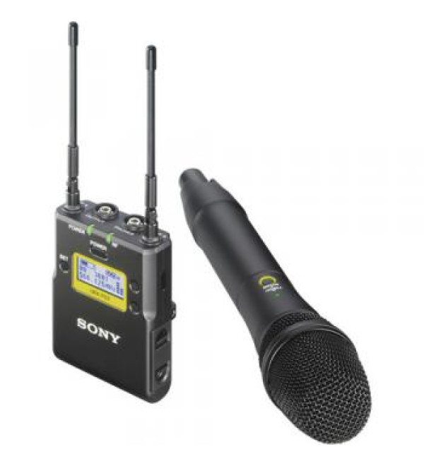Sony UWP-D12 Integrated Digital Wireless Handheld Microphone ENG System  (UHF Channels 30/36 and 38/41: 566 to 608 and 614 to 638 MHz)