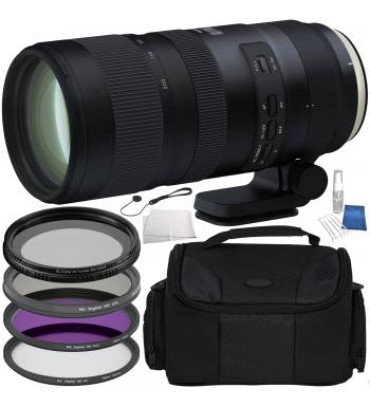 Tamron SP 70-200mm f/2.8 Di VC USD G2 Lens for Canon EF Bundle
