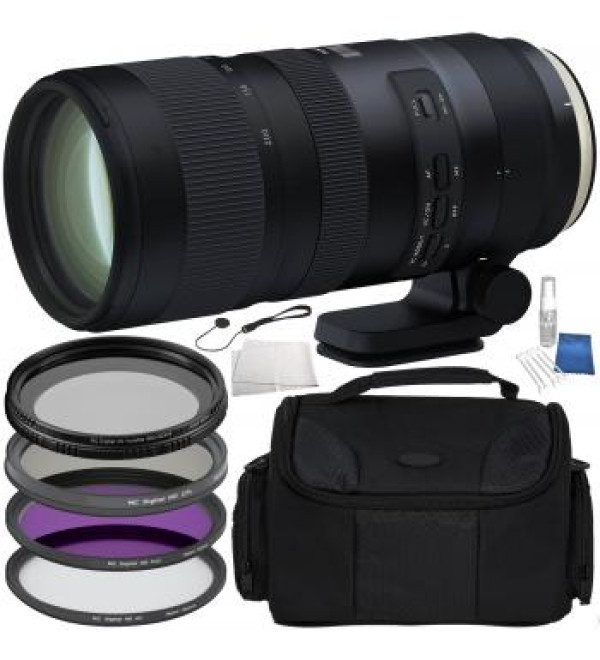 Tamron SP 70-200mm f/2.8 Di VC USD G2 Lens for Canon EF Bundle