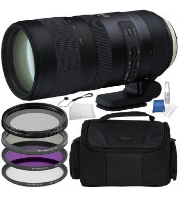 Tamron SP 70-200mm f/2.8 Di VC USD G2 Lens for Nikon F Bundle