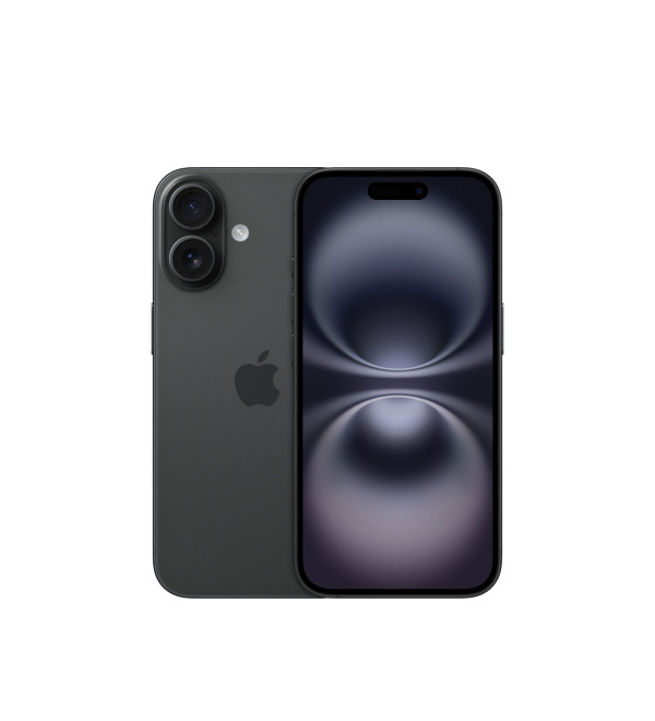 Apple iPhone 16 15.5 cm (6.1") Dual SIM iOS 18 5G USB Type-C 128 GB Black