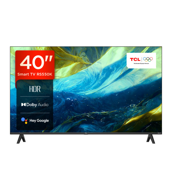 TCL 40RS550K TV 101.6 cm (40") Smart TV Wi-Fi Titanium