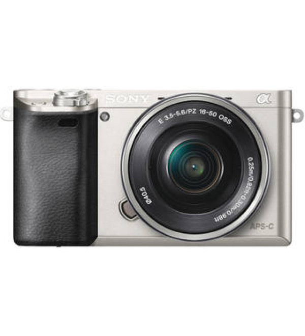 Sony Alpha a6000/ILCE-6000L Mirrorless Digital Camera with 16-50mm Lens (Silver)