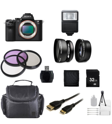 Sony Alpha ILCE-7M2 / a7II Mirrorless Digital Camera (Body Only) + Professional Customized Bundle