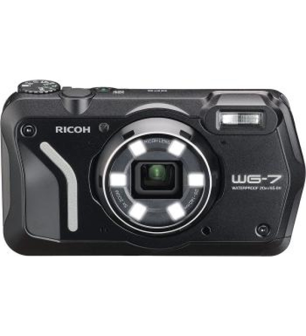 RICOH WG-7 Digital Camera Tough Waterproof Dustproof 4K WEB Camera (Black)