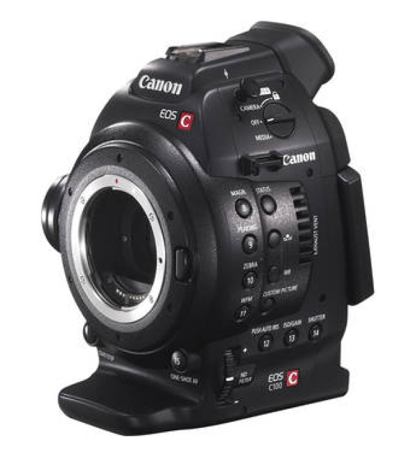 Canon EOS C100 Cinema EOS Camera with Dual Pixel CMOS AF (Body Only)