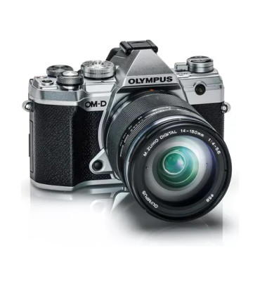 Olympus OM-D E-M10 Mark III S with 14-150mm f/4-5.6 II Lens (Silver)