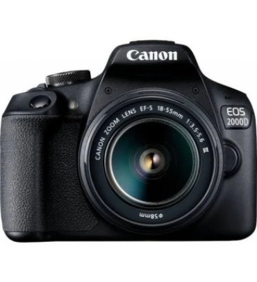 Canon EOS 2000D With EF-S 18-55mm f/3.5-5.6 DC III Lens