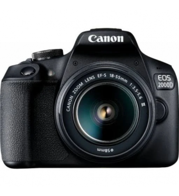 Canon EOS 2000D With EF-S 18-55mm f/3.5-5.6 DC III Lens