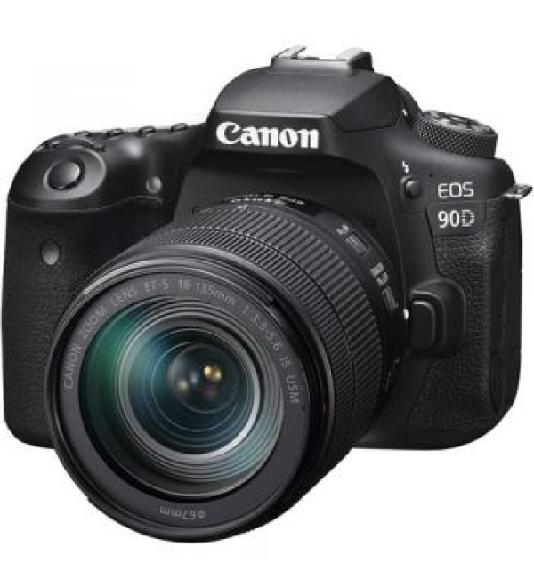 Canon EOS 90D DSLR Camera with 18-135mm Lens