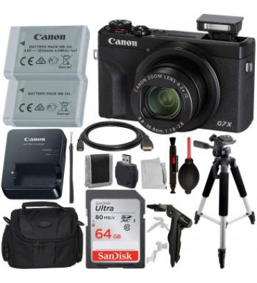 Canon PowerShot G7 X Mark III Digital Camera with Advanced Accessory Bundle